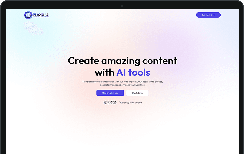 Nexora: AI SaaS Application
